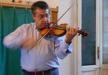 Audizione di un violino antico